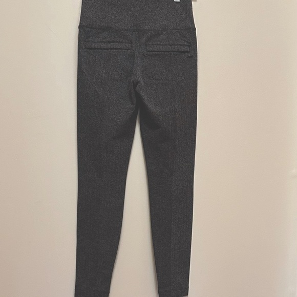NWOT Athleta Delancey Herringbone Tight Black | Grey Skinny Fit Size XS Women's - Picture 2 of 6